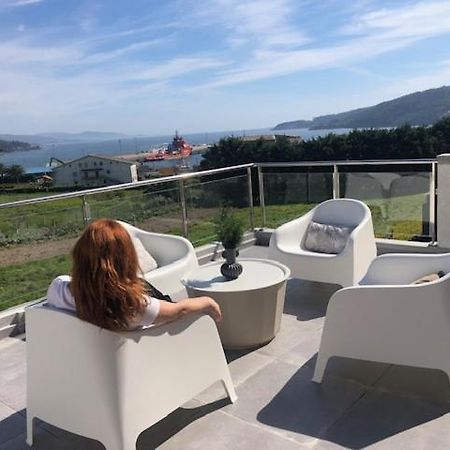 A Neida Casa Con Terraza Con Vistas Al Mar Villa Cee Buitenkant foto